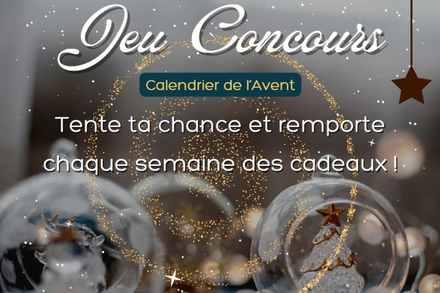 Jeu Concours – Calendrier de l’Avent